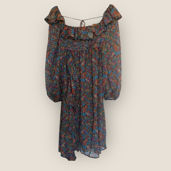 For Love & Lemons | Full Bloom Midi Dress | Size XS (Fits XS-S) - Picture 4 of 15